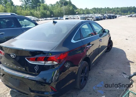 2018 Hyundai Sonata Sel z USA, uszkodzony, nr VIN 5NPE34AF2JH652582
